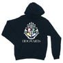 Kép 7/14 - Sötétkék Harry Potter unisex kapucnis pulóver - Hogwarts Alumni