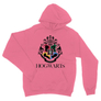 Kép 12/14 - Világos rózsasín Harry Potter unisex kapucnis pulóver - Hogwarts Alumni