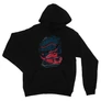 Fekete Harry Potter unisex kapucnis pulóver - Hogwarts Express