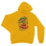 Sárga Harry Potter unisex kapucnis pulóver - Hogwarts Express