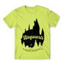 Kép 3/25 - Almazöld Harry Potter férfi rövid ujjú póló - Hogwarts Silhouette