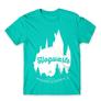 Kép 22/25 - Türkiz Harry Potter férfi rövid ujjú póló - Hogwarts Silhouette