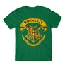 Zöld Harry Potter férfi rövid ujjú póló - Hogwarts color