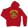 Piros Harry Potter unisex kapucnis pulóver - Hogwarts Color 