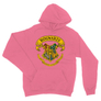 Kép 12/14 - Világos rózsasín Harry Potter unisex kapucnis pulóver - Hogwarts Color 