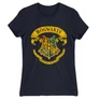 Sötétkék Harry Potter női rövid ujjú póló - Hogwarts color