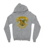 Sportszürke Harry Potter zipzáros pulóver - Hogwarts color logo