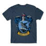 Denim Harry Potter férfi rövid ujjú póló - Hollóhát Logo