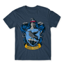 Kép 9/25 - Denim Harry Potter férfi rövid ujjú póló - Hollóhát Logo