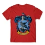 Piros Harry Potter férfi rövid ujjú póló - Hollóhát Logo