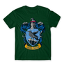 Kép 20/25 - Sötétzöld Harry Potter férfi rövid ujjú póló - Hollóhát Logo