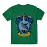 Zöld Harry Potter férfi rövid ujjú póló - Hollóhát Logo