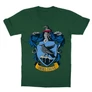 Sötétzöld Harry Potter gyerek rövid ujjú póló - Hollóhát Logo