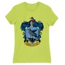 Almazöld Harry Potter női rövid ujjú póló - Hollóhát Logo