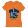 Narancs Harry Potter női rövid ujjú póló - Hollóhát Logo