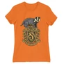 Narancs Harry Potter női rövid ujjú póló - Hufflepuff