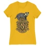 Sárga Harry Potter női rövid ujjú póló - Hufflepuff