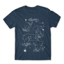 Kép 5/14 - Denim Harry Potter férfi rövid ujjú póló - Marauders constellation