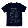 Kép 9/14 - Sötétkék Harry Potter férfi rövid ujjú póló - Marauders constellation