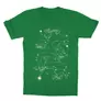 Kép 8/8 - Zöld Harry Potter gyerek rövid ujjú póló - Marauders constellation