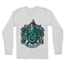 Fehér Harry Potter férfi hosszú ujjú póló - Mardekar Logo