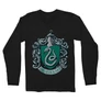Fekete Harry Potter férfi hosszú ujjú póló - Mardekar Logo