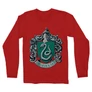Piros Harry Potter férfi hosszú ujjú póló - Mardekar Logo