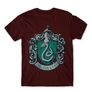 Bordó Harry Potter férfi rövid ujjú póló - Mardekar Logo