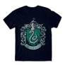Sötétkék Harry Potter férfi rövid ujjú póló - Mardekar Logo