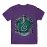 Sötétlila Harry Potter férfi rövid ujjú póló - Mardekar Logo