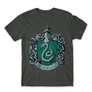 Sötétszürke Harry Potter férfi rövid ujjú póló - Mardekar Logo