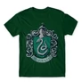 Sötétzöld Harry Potter férfi rövid ujjú póló - Mardekar Logo