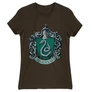 Barna Harry Potter női rövid ujjú póló - Mardekar Logo