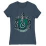 Denim Harry Potter női rövid ujjú póló - Mardekar Logo