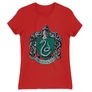Piros Harry Potter női rövid ujjú póló - Mardekar Logo
