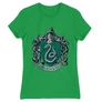 Zöld Harry Potter női rövid ujjú póló - Mardekar Logo