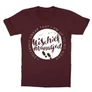 Bordó Harry Potter gyerek rövid ujjú póló - Mischief Managed Logo