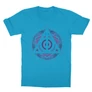 Atollkék Harry Potter gyerek rövid ujjú póló - Neon Deathly Hallows