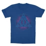 Királykék Harry Potter gyerek rövid ujjú póló - Neon Deathly Hallows