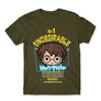 Khaki Harry Potter férfi rövid ujjú póló - No. 1 Undesirable