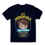 Sötétkék Harry Potter férfi rövid ujjú póló - No. 1 Undesirable