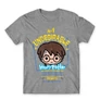 Sportszürke Harry Potter férfi rövid ujjú póló - No. 1 Undesirable