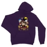 Sötétlila Harry Potter unisex kapucnis pulóver - Philosopher's Stone Chili Poster