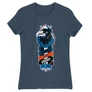 Denim Harry Potter női rövid ujjú póló - Ravenclaw values