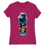 Pink Harry Potter női rövid ujjú póló - Ravenclaw values