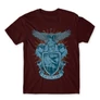 Bordó Harry Potter férfi rövid ujjú póló - Ravenclaw