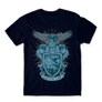 Sötétkék Harry Potter férfi rövid ujjú póló - Ravenclaw