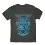 Sötétszürke Harry Potter férfi rövid ujjú póló - Ravenclaw