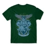 Sötétzöld Harry Potter férfi rövid ujjú póló - Ravenclaw