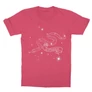 Pink Harry Potter gyerek rövid ujjú póló - Slytherin Constellation